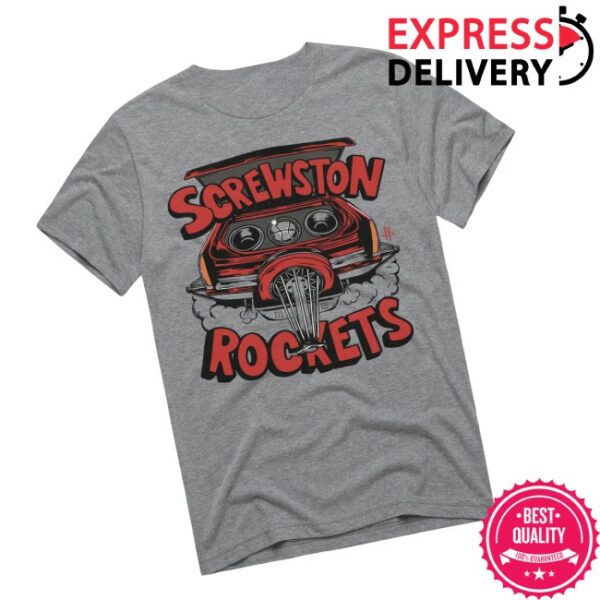 Rockets Shop Store Men’s Houston Rockets Homage Screwston T-Shirt