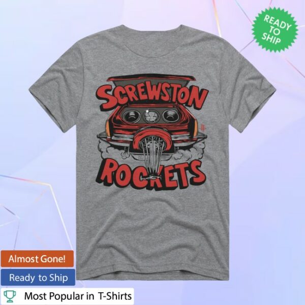 Rockets Shop Store Men’s Houston Rockets Homage Screwston T-Shirt
