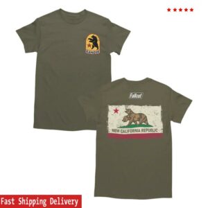 Bethesda Merch Store Fallout Ncr Ranger Badge Tee