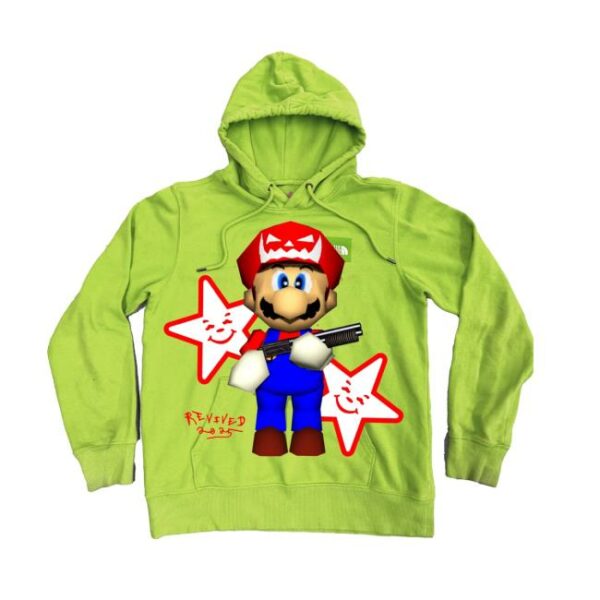 Asspizza Merch Store Italian Plumber Revived Hoodie