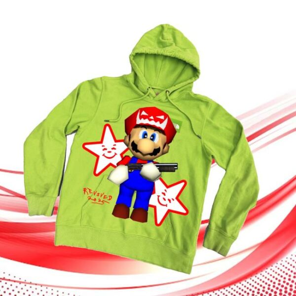 Asspizza Merch Store Italian Plumber Revived Hoodie