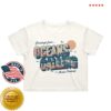 Oceans Calling Merch Store Women’s Rose Lineup Crop Tee