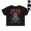 kenny Oceans Calling Merch Store Womens Rose Lineup Crop Teea