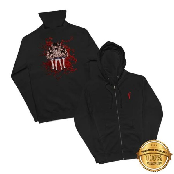 Oks Gear Merch Store Silent Hill F Corruptor Zip-Up Hoodie