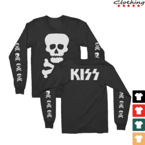 Kiss Online Shop Merch Kiss Skull Long Sleeve