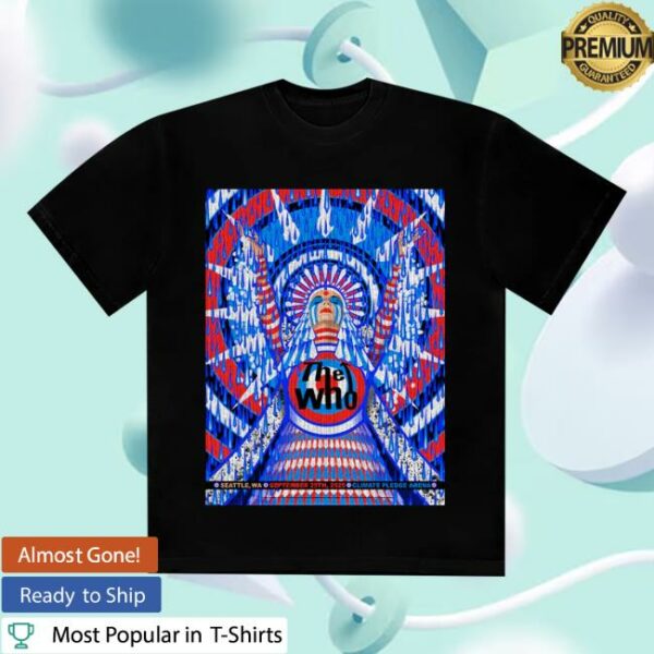 The Who Merch Store Seattle Wa 2025 T-Shirt