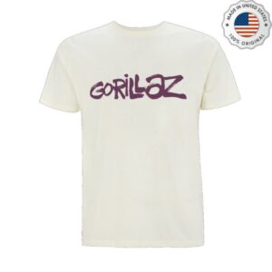 Gorillaz Merch Store Graffiti Logo T-Shirt Gorillaz Merch Store Graffiti Logo T-Shirt