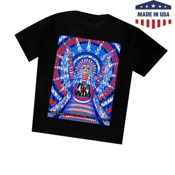 The Who Shop Merch Seattle Wa 2025 T-Shirt