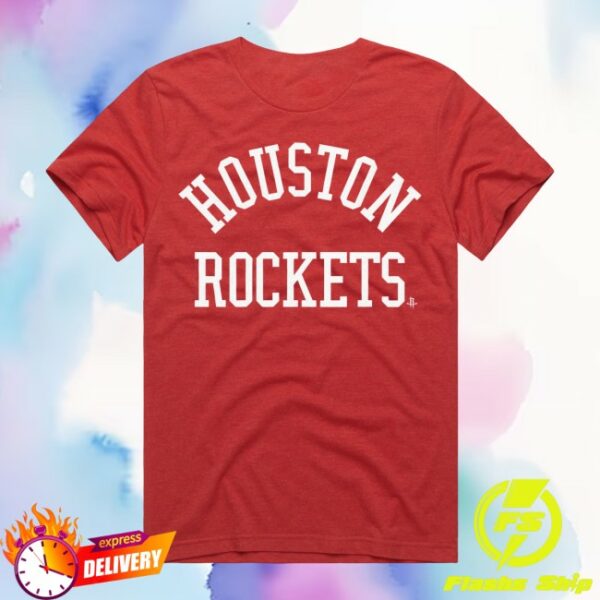 Rockets Shop Store Men’s Houston Rockets Homage Classic Wordmark T-Shirt