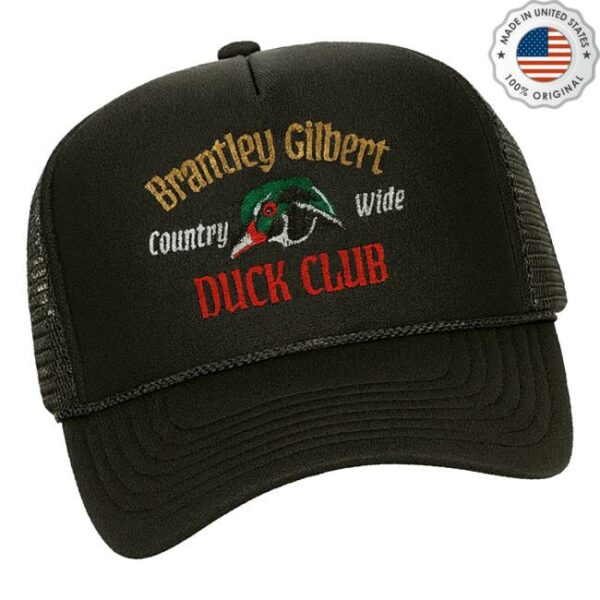 Brantley Gilbert Merch Store Duck Club Trucker Hat