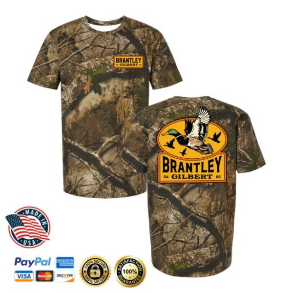 Brantley Gilbert Merch Store Take Off Realtree T-Shirt