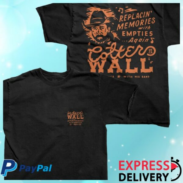 Colter Wall Store Merch Colter Wall Memories And Empties Tee