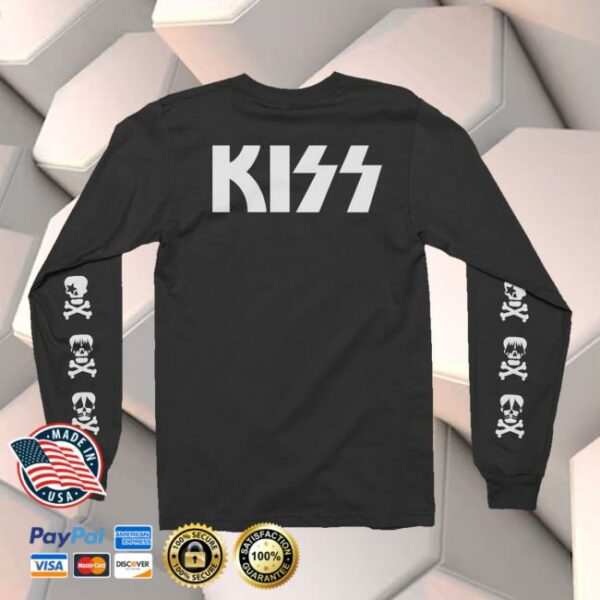 Kiss Online Merch Store Kiss Skull Long Sleeve
