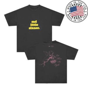 Raye Shop Merch Yellow Sad Little Sinner Wembley Stadium Edition T-Shirt