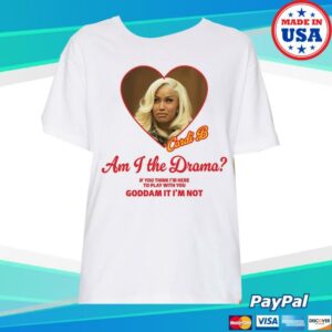 Revolve Shop Merch Cardi B Drama Tee