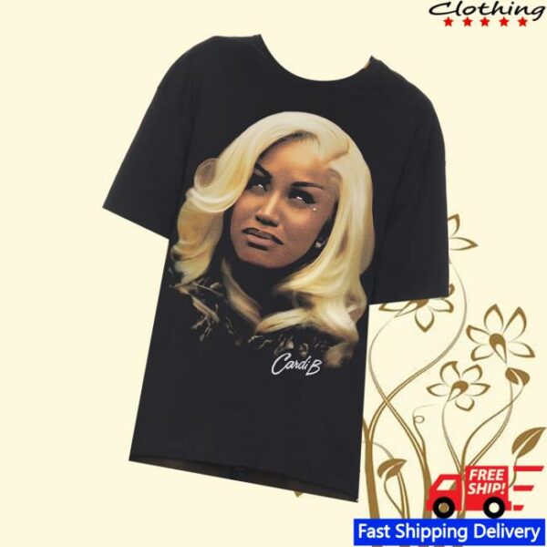 Revolve Shop Merch Cardi B Blonde Tee