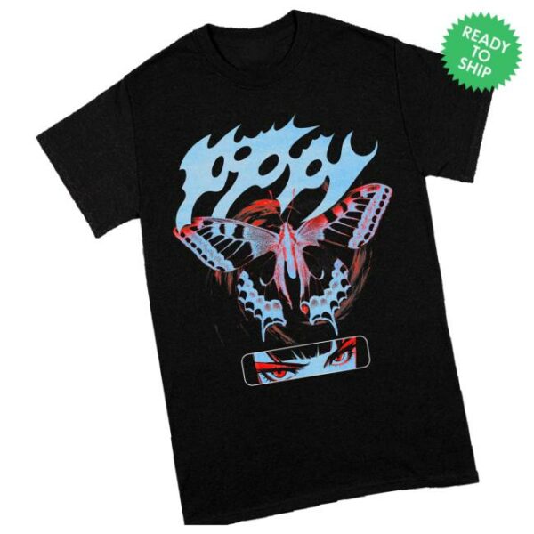 Poppy Merch Store Butterfly T-Shirt