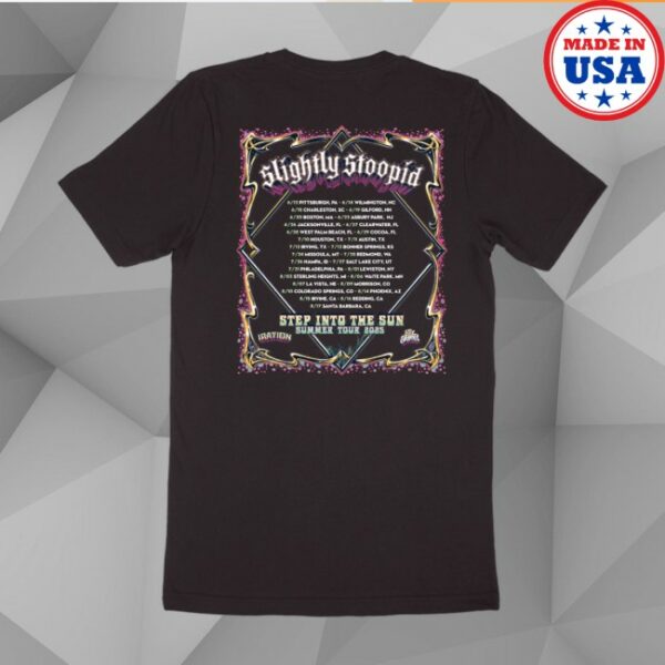 Slightly Stoopid Store Merch 2025 Tour Tee