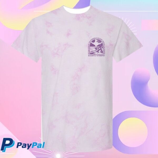 Slightly Stoopid Store Merch Ob Surf Lilac Tiedye Shirt