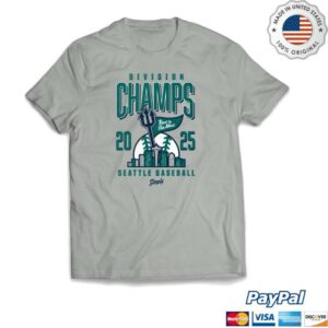 Simply Seattle Merch Northwest Royalty 2025 Division Champs Seattle Baseball T-Shirt