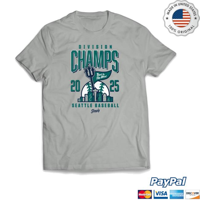 Simply Seattle Merch Northwest Royalty 2025 Division Champs Seattle Baseball T-Shirt Simply Seattle Merch Northwest Royalty 2025 Division Champs Seattle Baseball T-Shirt