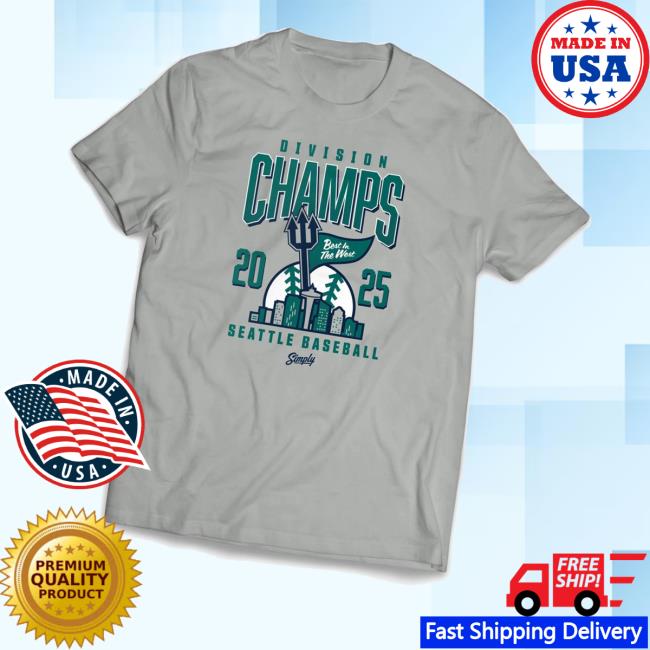 Simply Seattle Merch Northwest Royalty 2025 Division Champs Seattle Baseball T-Shirt Simply Seattle Merch Northwest Royalty 2025 Division Champs Seattle Baseball T-Shirt