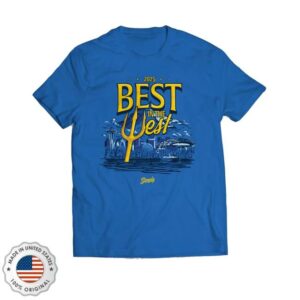 Simply Seattle Merch Best In The West 2025 Seattle Baseball Royal T-Shirt