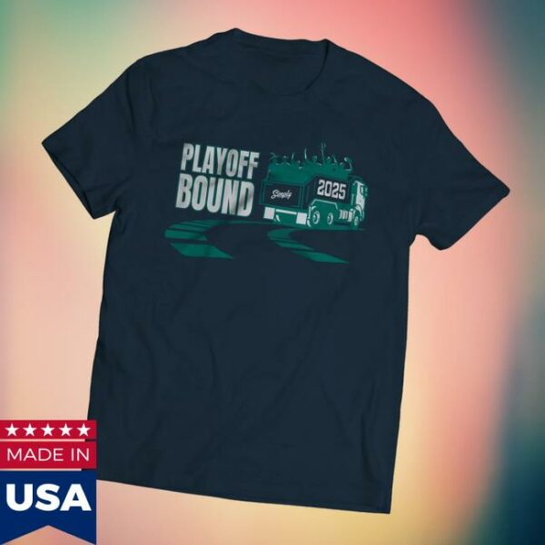 Simply Seattle Merch Playoff Bound Baseball Navy T-Shirt