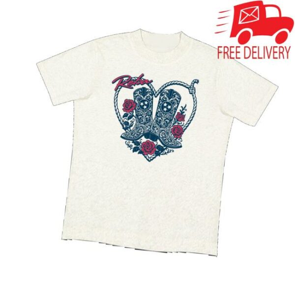 Reba Shop Merch Boots And Hearts Tee