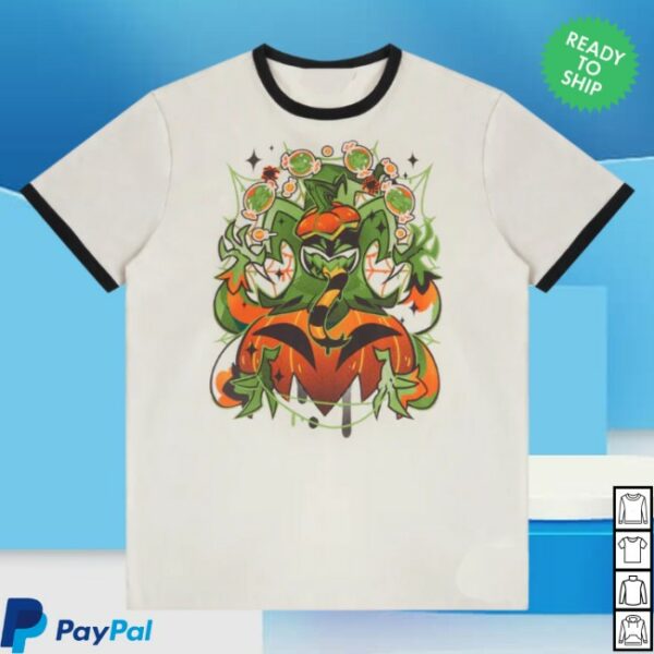 Stylish Occult Store Merch Mammon Ringer T-Shirt