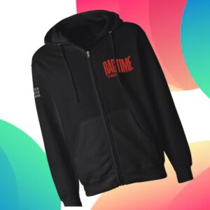 Broadway Merchandise Shop Store Ragtime Logo Zip Hoodie