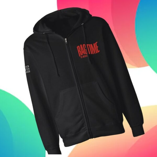 Broadway Merchandise Shop Store Ragtime Logo Zip Hoodie