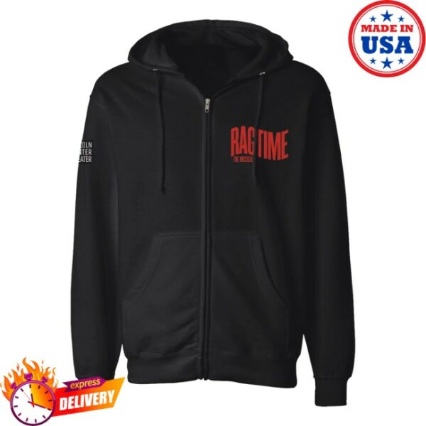 Broadway Merchandise Shop Store Ragtime Logo Zip Hoodie
