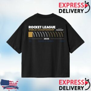 Blast Store Merch 2025 Rlcs World Championship Lyon Black T-Shirt