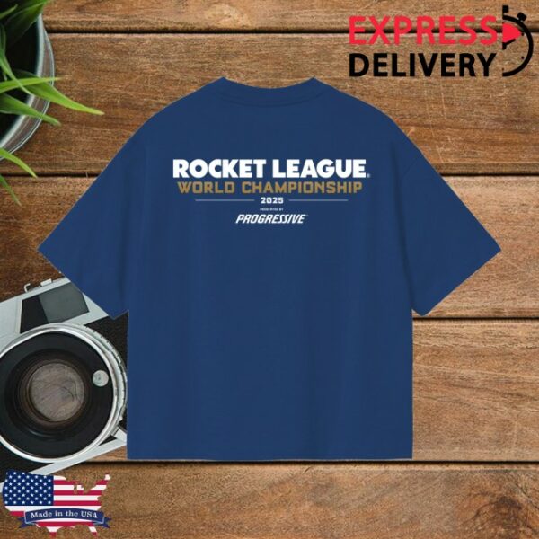 Blast Store Merch 2025 Rlcs World Championship Lyon Blue T-Shirt
