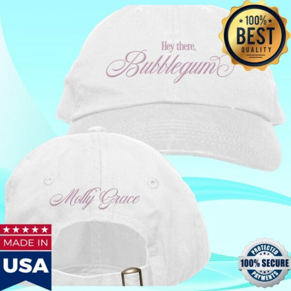 Molly Grace Store Merch Hey There Bubblegum Hat