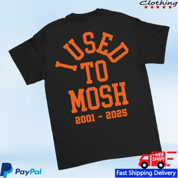 Armada Merch Store Bury Your Dead I Used To Mosh Tee
