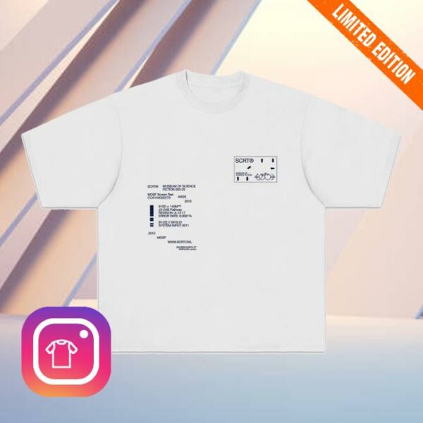 Scrt Merch Store Primary Vessel T-Shirt White