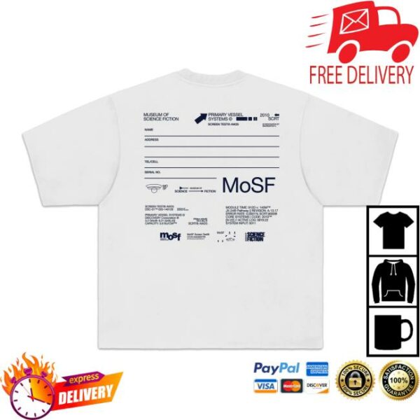 Scrt Merch Store Primary Vessel T-Shirt White