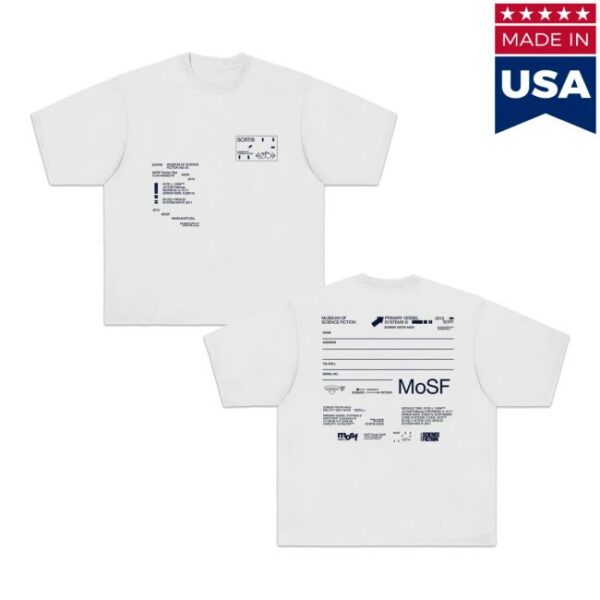 Scrt Merch Store Primary Vessel T-Shirt White