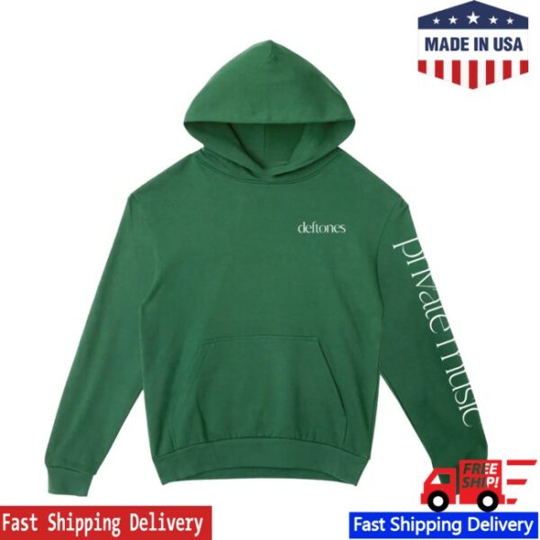 Deftones Store Merch Private Music Tracklist Hoodie