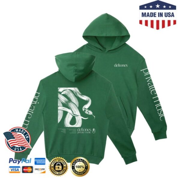 Deftones Store Merch Private Music Tracklist Hoodie