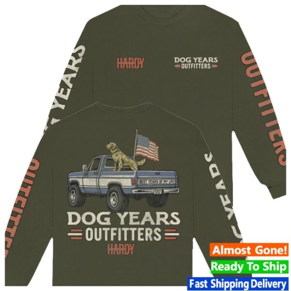 Hardy Official Store Merch Dog Years Long Sleeve Tee