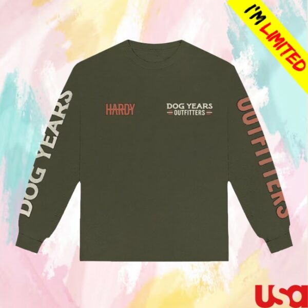 Hardy Official Store Merch Dog Years Long Sleeve Tee