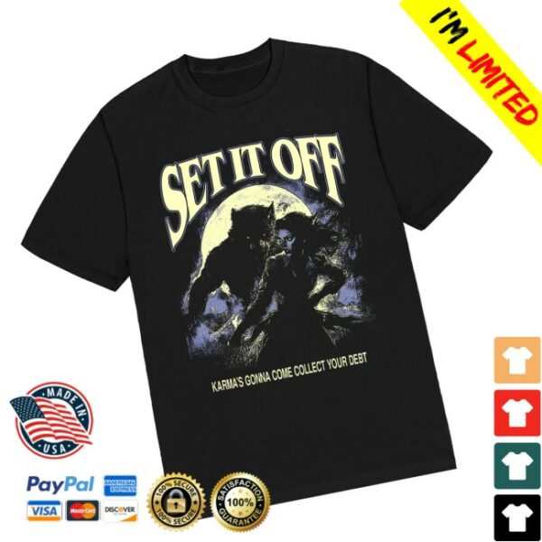 Set It Off Store Merch Wolf Movie Tee