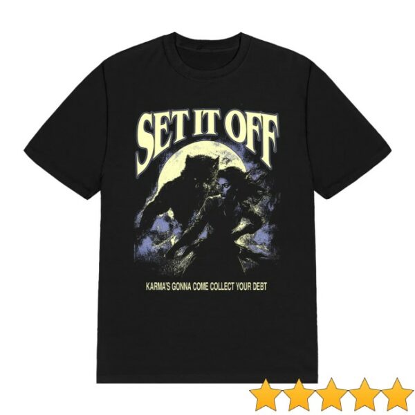 Set It Off Store Merch Wolf Movie Tee