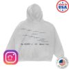 Gracie Abrams Store Merch Tsou Deluxe White Tour Crewneck