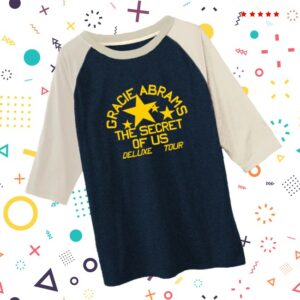 Gracie Abrams Store Merch Tsou Deluxe Tour Raglan T-Shirt Gracie Abrams Store Merch Tsou Deluxe Tour Raglan T-Shirt
