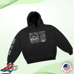 Wicca Phase Store Merch Long Forgotten Path Pullover Black Hooded Sweatshirt