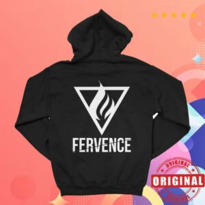 Indiemerchstore Merch Fervence Logo Zip Hoodie